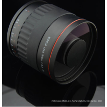 Lente de espejo telefoto de 500 mm f / 6.3 para Sony A580 A560 A99 A77 A65 A58 A35